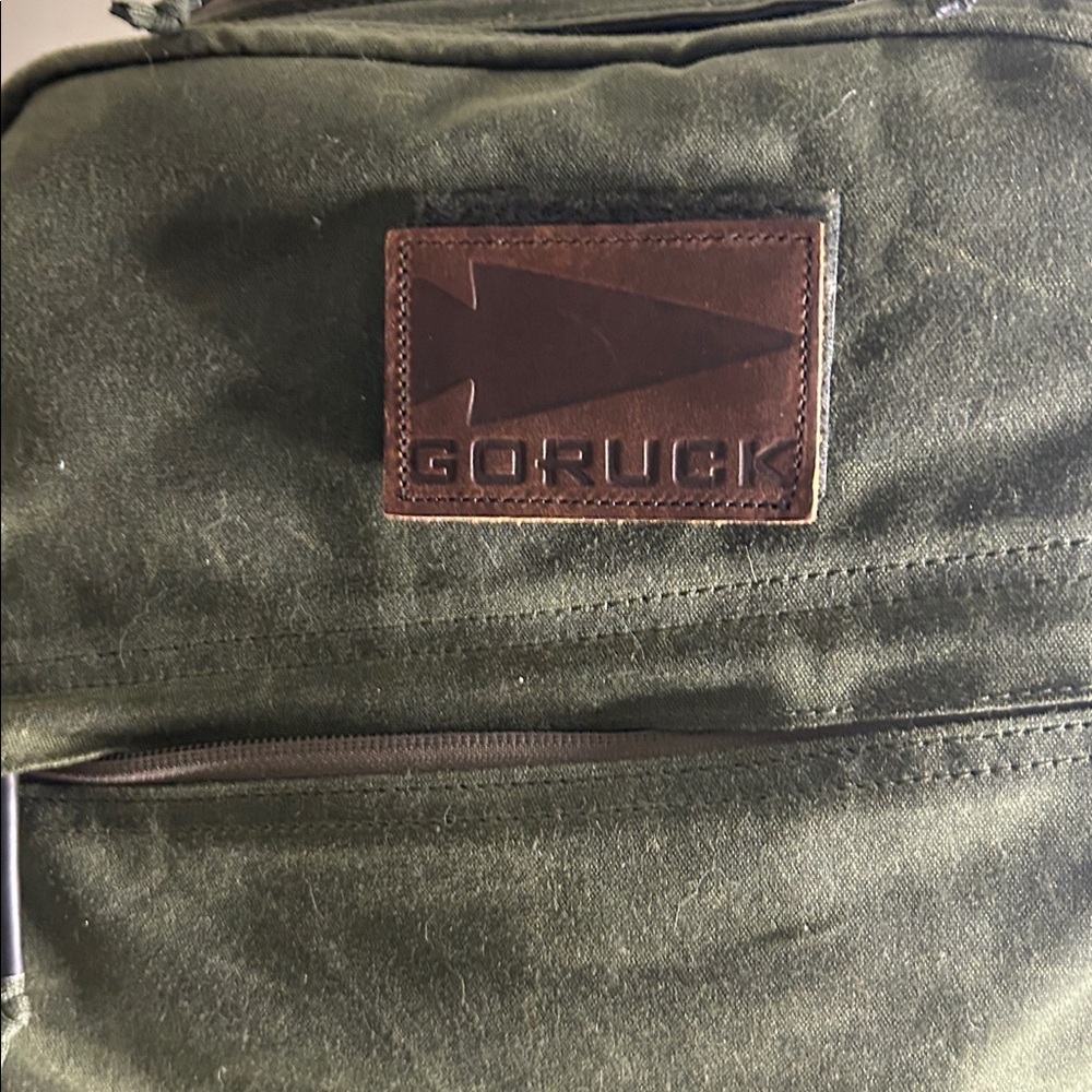 GORuck GR2 Heritage Waxed Canvas 26L Green - Picture 3 of 12